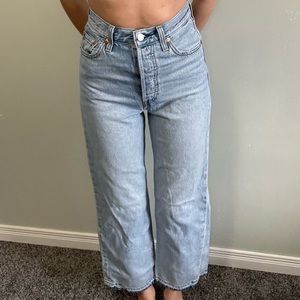 Levi’s ribcage straight